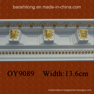 PU Corner Decorative Cornice Crown Moulding for Interior / Exterior